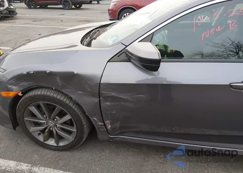 2020 Honda Civic Ex-L from USA, damaged, VIN 19XFC1F7XLE207423